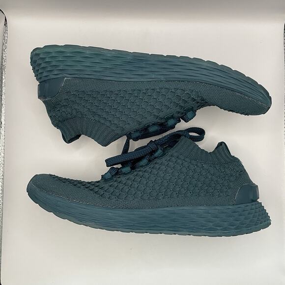 NOBULL Project Allday Knit Athletic Sneakers Women’s Size 10 Men’s Size 8.5 Teal - Picture 3 of 10